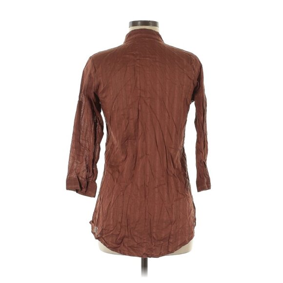 Chaudry 3/4 sleeve button-down shirt M - Picture 2 of 4